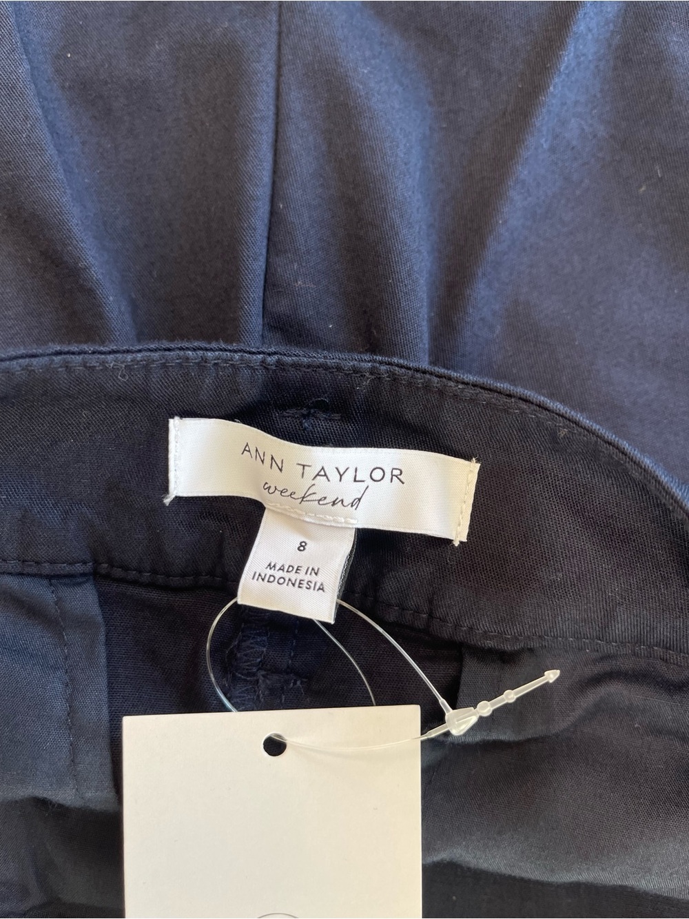 Ann Taylor Black Wide-Leg Trousers - Picture 3 of 5